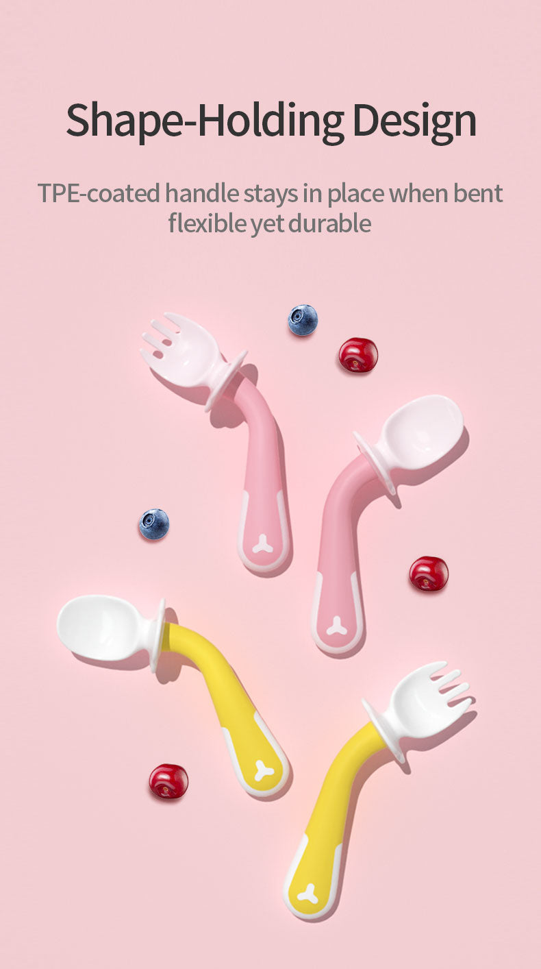 Bebetour Flex & Learn Spoon & Fork Set Bebetour Australia